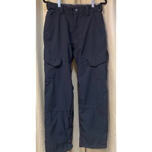 Gerry Men's Water Resistant Fleece Lined 4-Way Stretch Snow Pants, Black, Size S